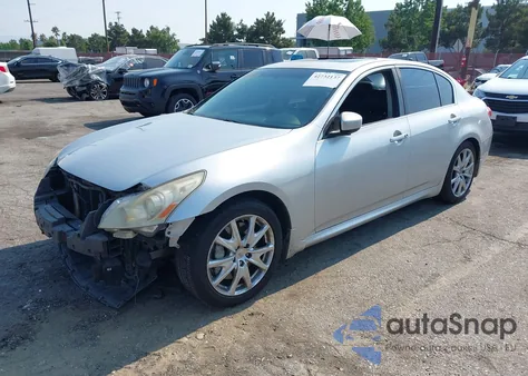 2010 Infiniti G37 Journey from USA, damaged, VIN JN1CV6AP4AM200423